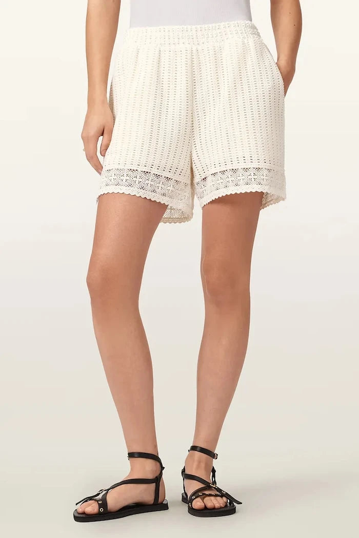 AllSaints pamuklu kadın kısa şort ELMA