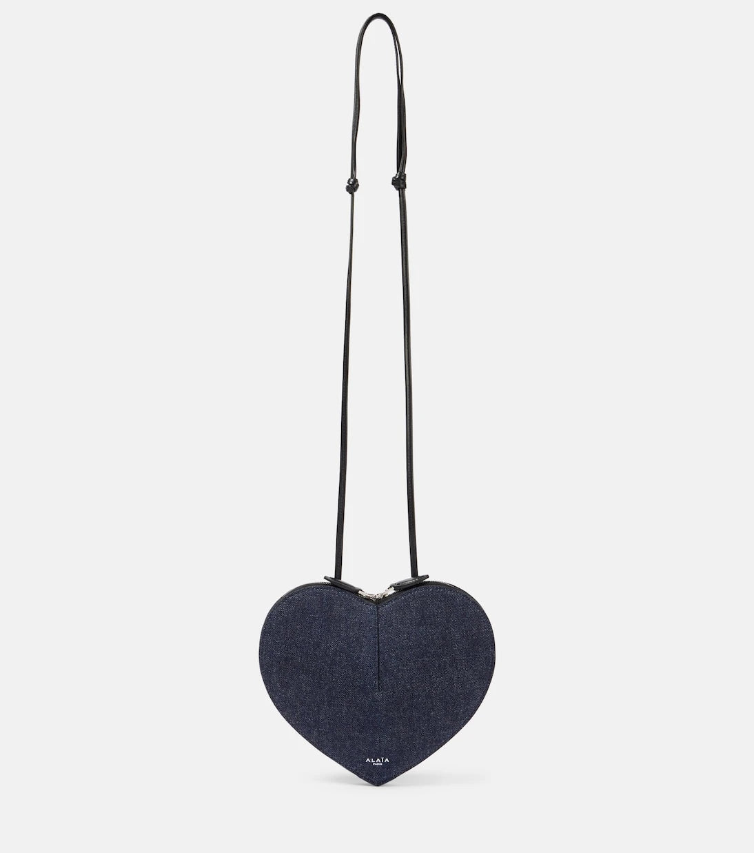 Alaïa - Le Cœur denim shoulder bag