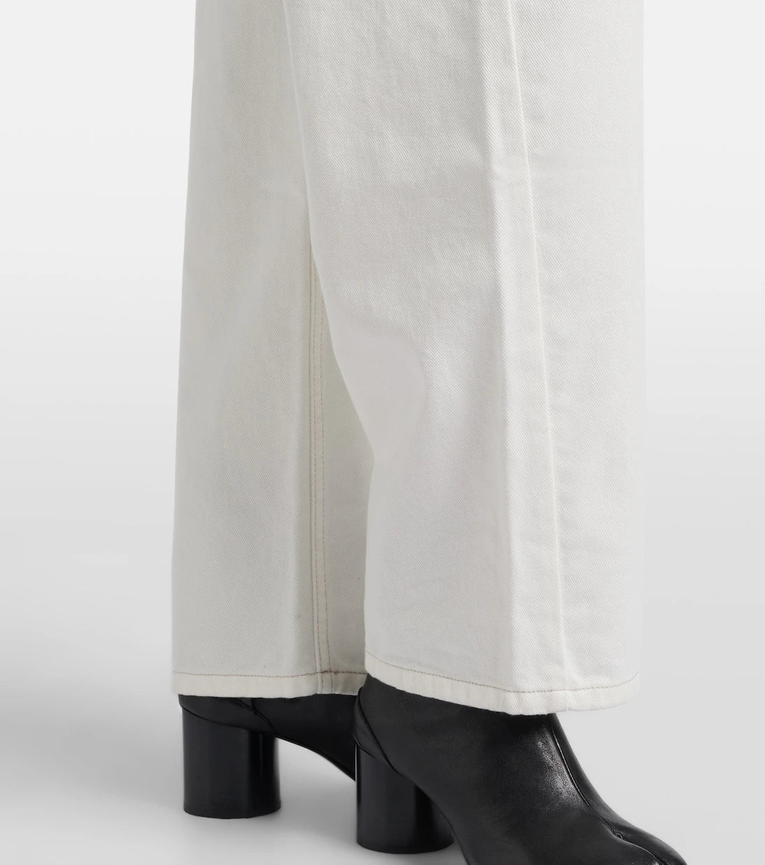 Maison Margiela - High-rise straight leg jeans