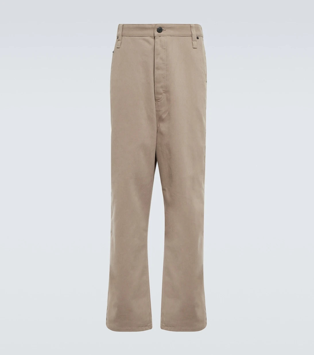 Ami Paris - Alex Fit straight cotton gabardine pants