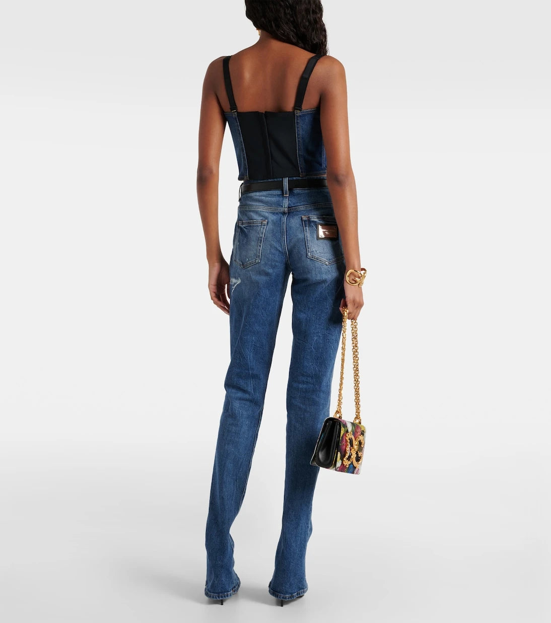 Dolce&Gabbana - Denim bustier