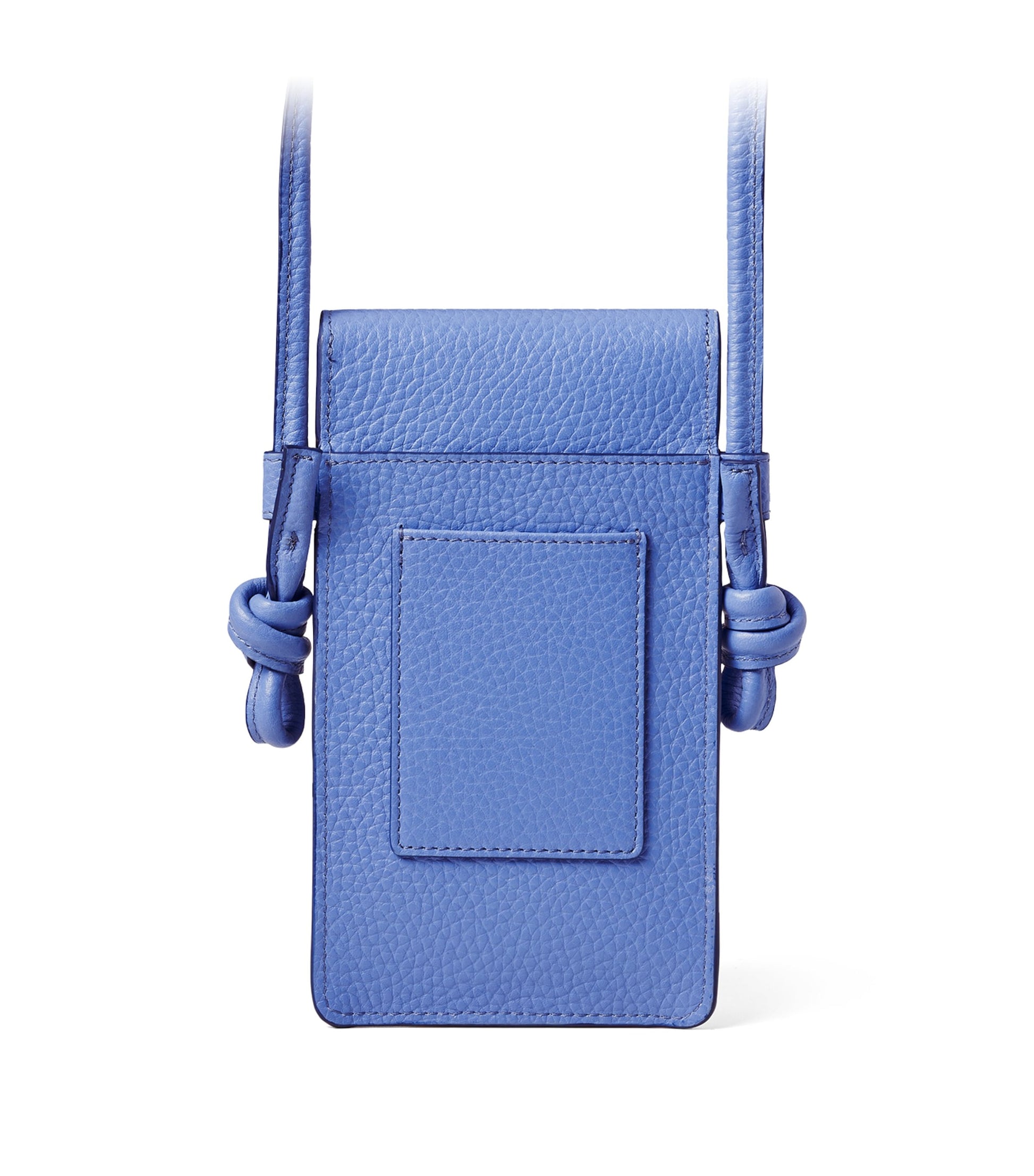 Leather Ella Phone Pouch CAPRI BLUE