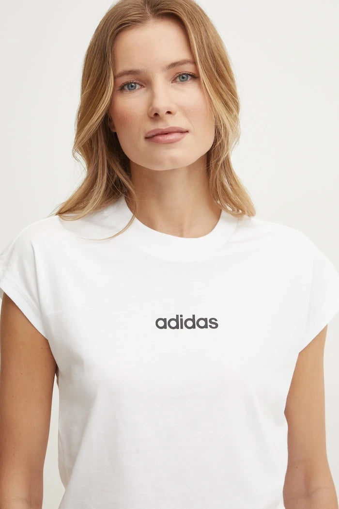 Памучна тениска adidas Essentials Linear