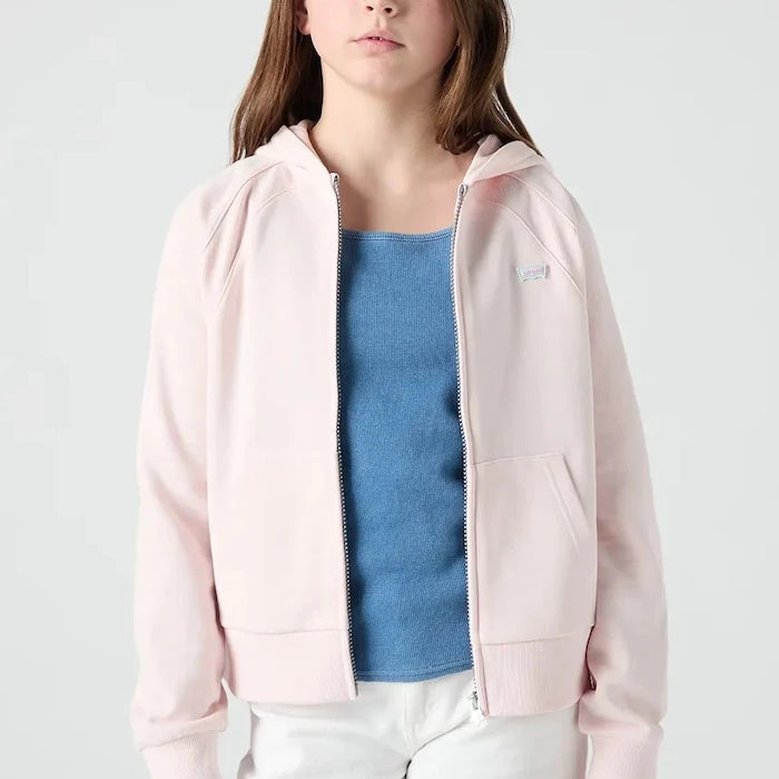 Детски суичър Levi's MEET AND GREET ZIP UP HOOD