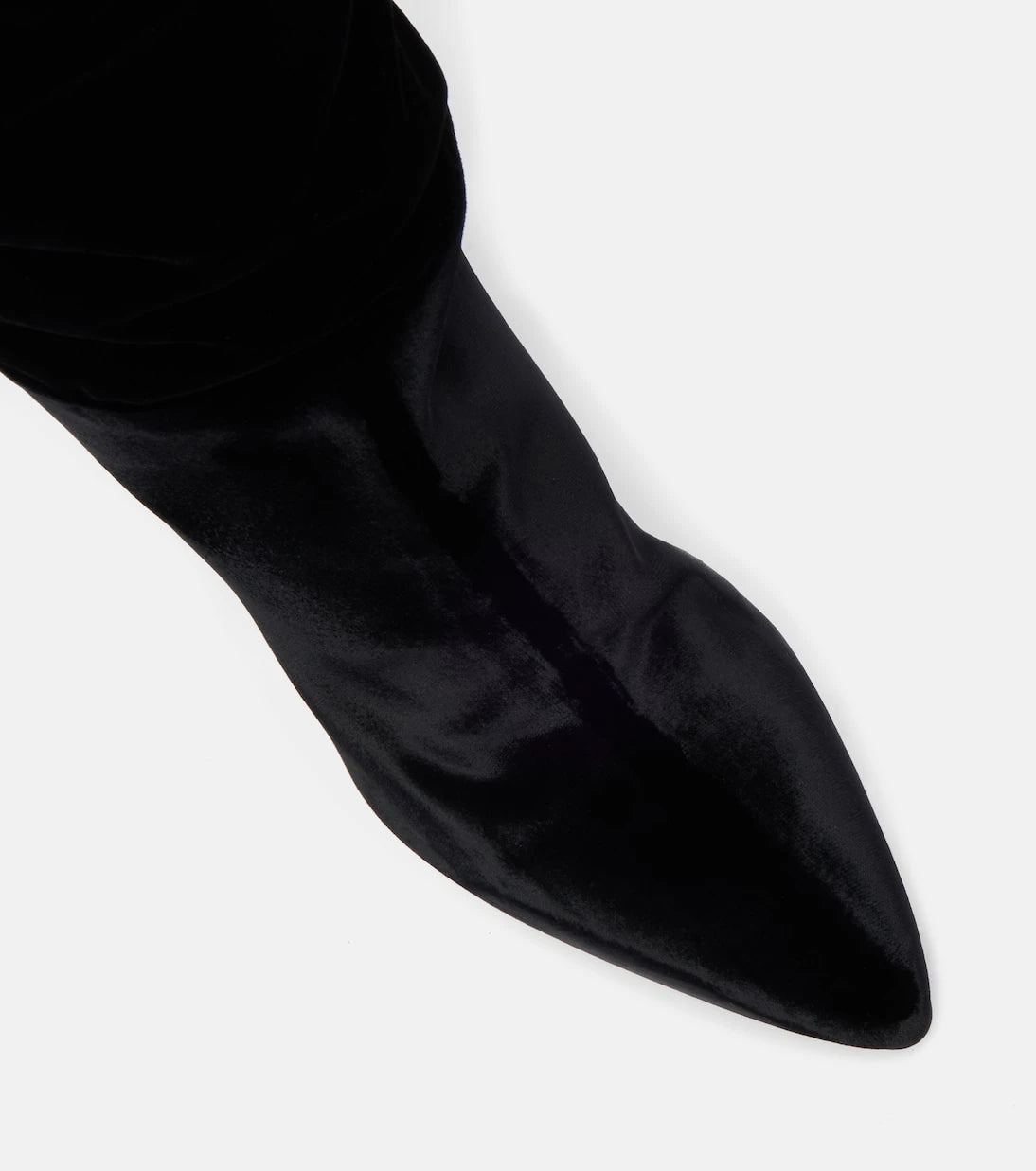 Paris Texas - Elsa 100 velvet over-the-knee boots