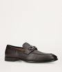 Salvatore Ferragamo Leather Foster Gancho Loafers