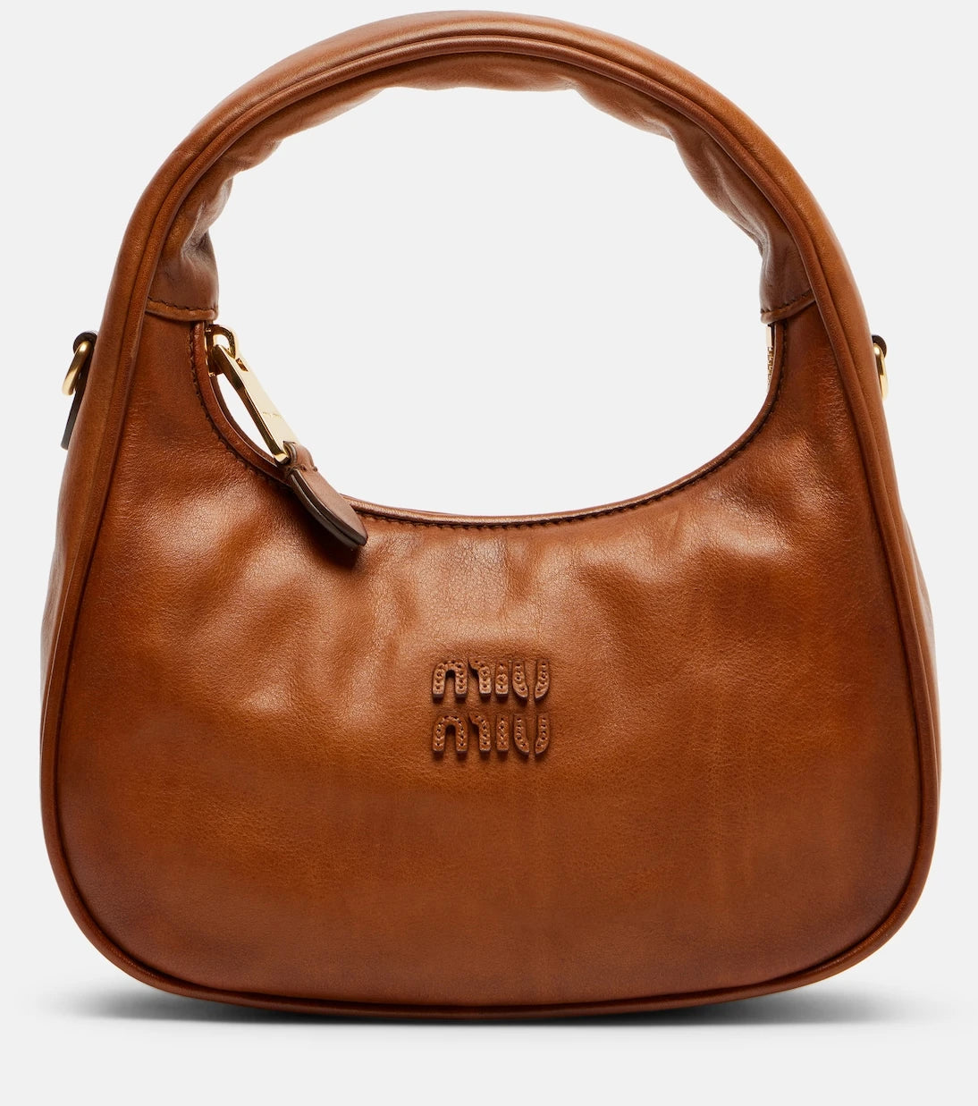 Miu Miu - Wander leather shoulder bag