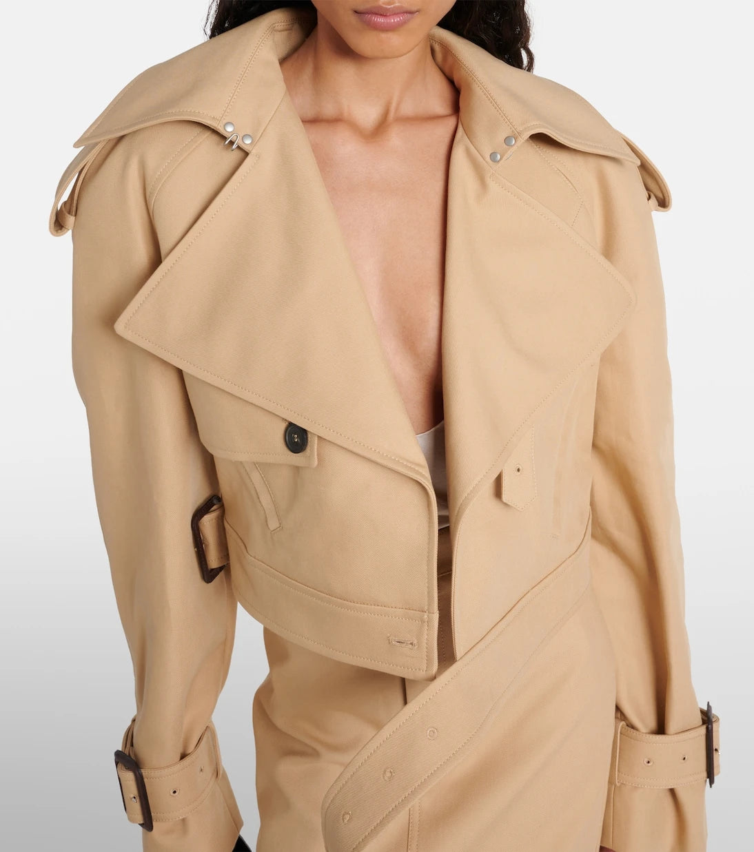 Wardrobe.NYC - Cropped cotton jacket