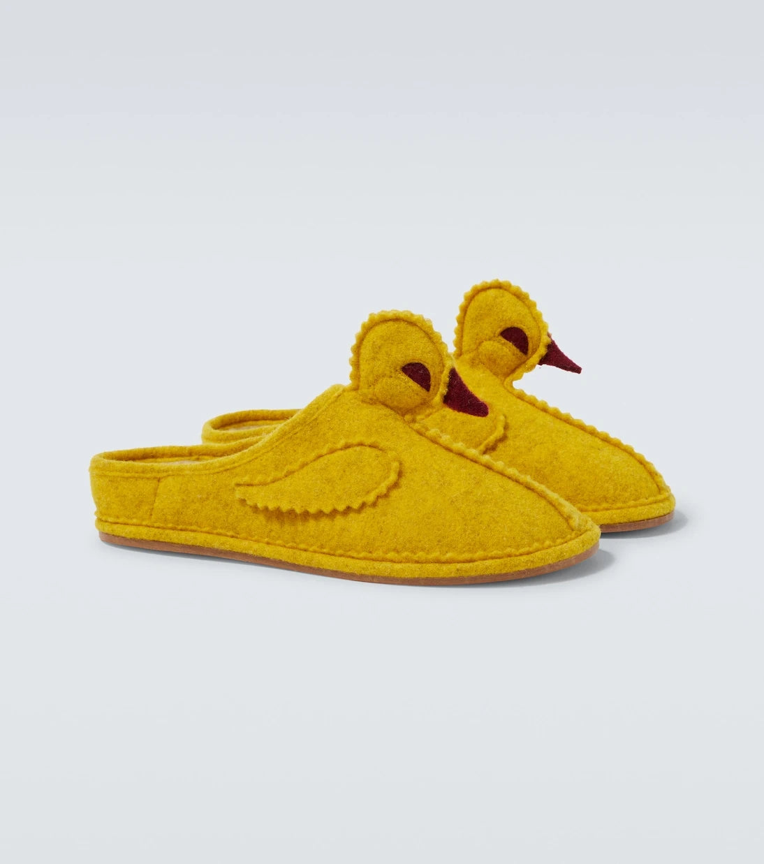 Bode - Wool-blend slippers