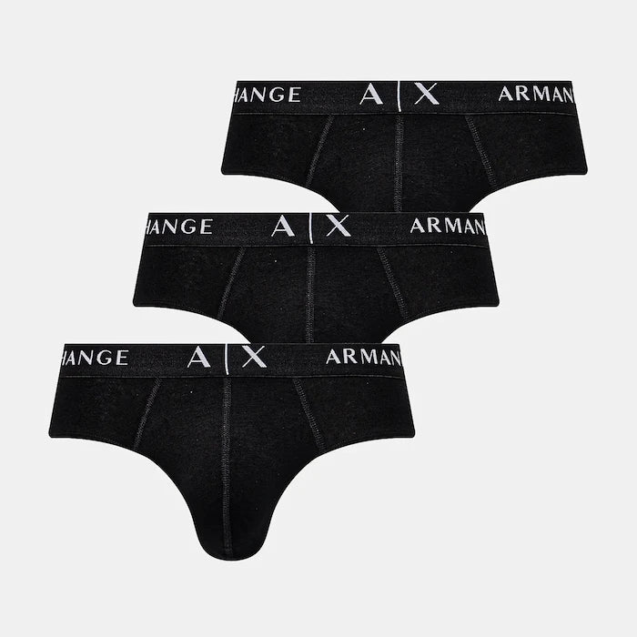 Armani Exchange Erkek Pamuk Elastan Slip 3'lü