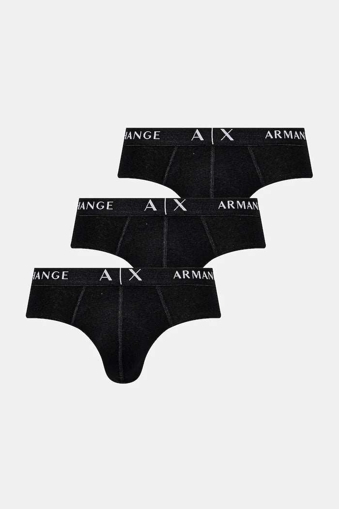 Armani Exchange Erkek Pamuk Elastan Slip 3'lü