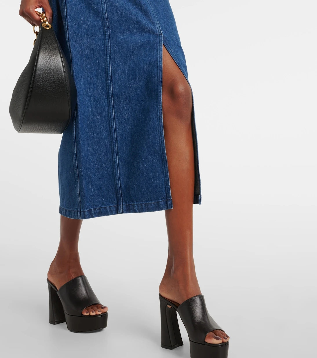 Patou - Denim maxi skirt