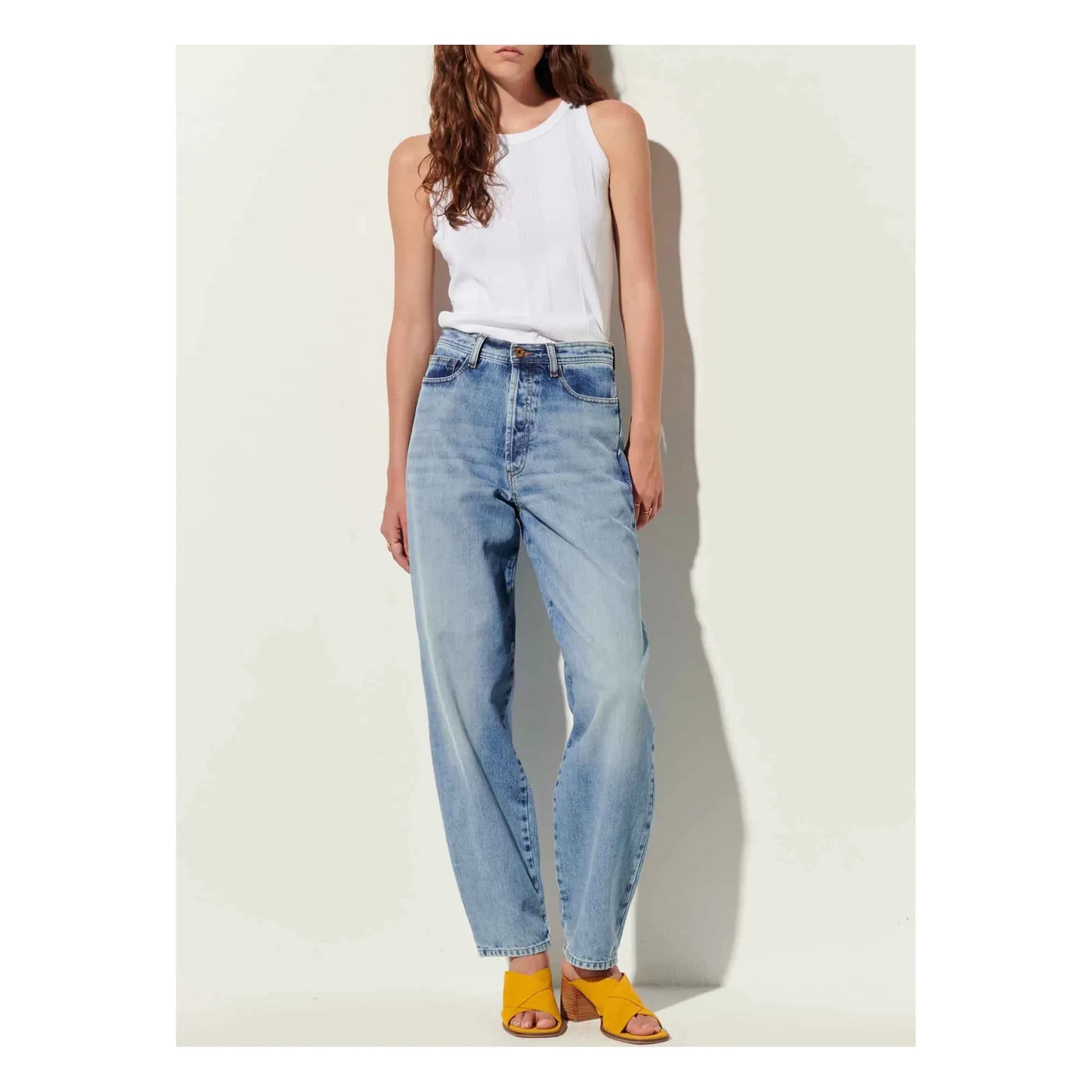 Sessùn - Baggou Jeans | Light blue