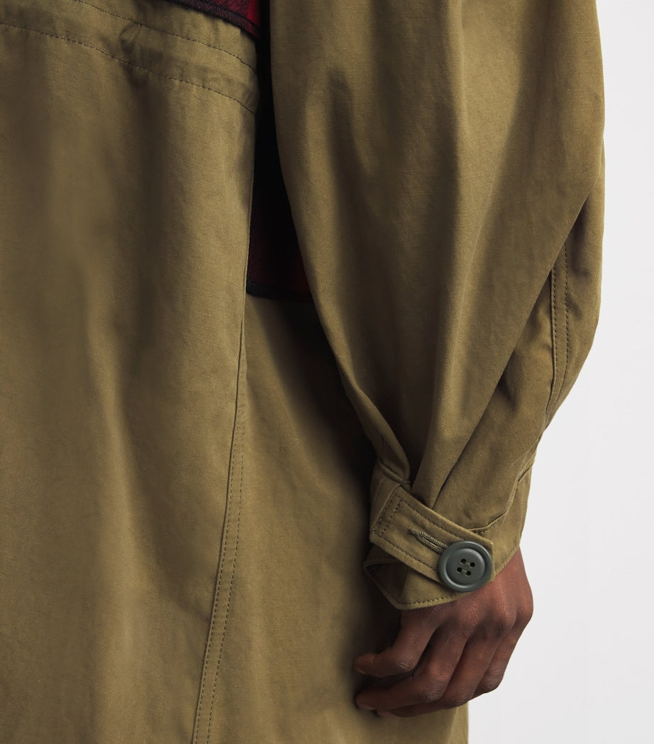 Junya Watanabe MAN Green x Filson Cotton Tartan Parka Jacket