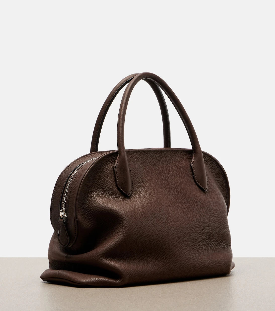 The Row - Agnes 12 Medium leather tote bag