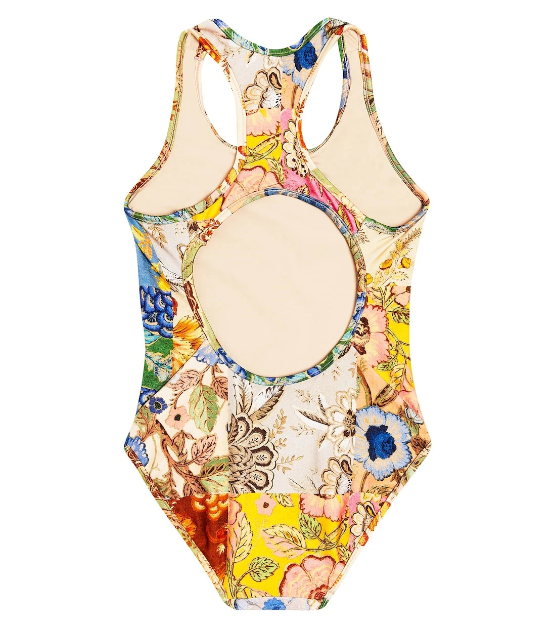 Zimmermann Kids - Junie floral racerback swimsuit