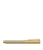 Gold-Trim Hornbeam Wood Bloom Rollerball Pen