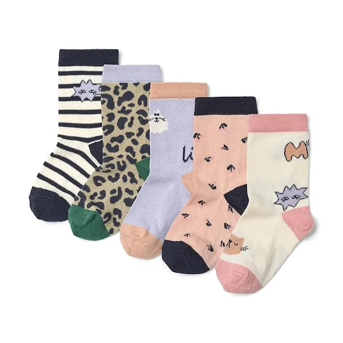 Liewood чорапи за деца Silas Socks 5-Pack 5 броя