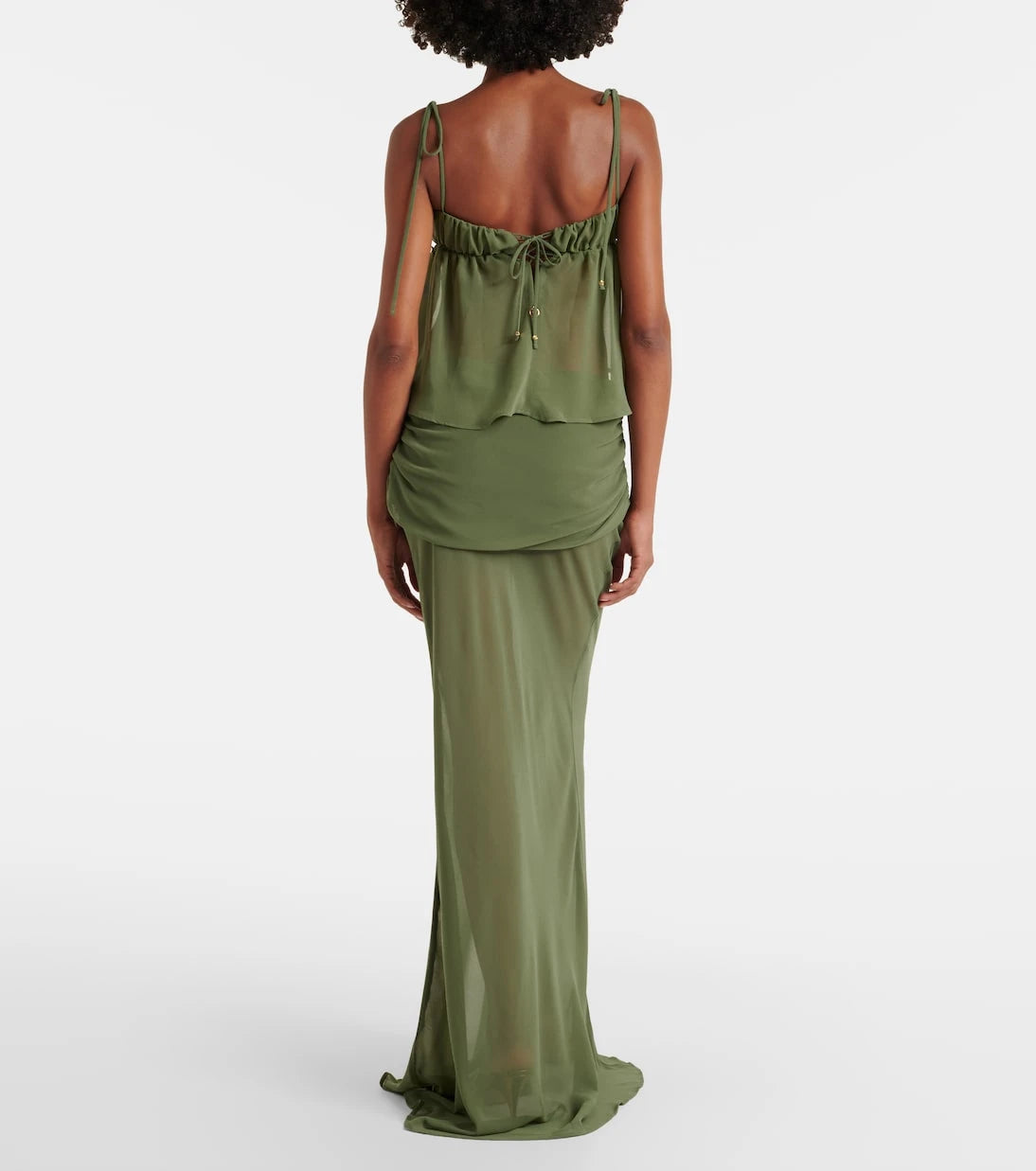 Bananhot - Adelina draped maxi skirt