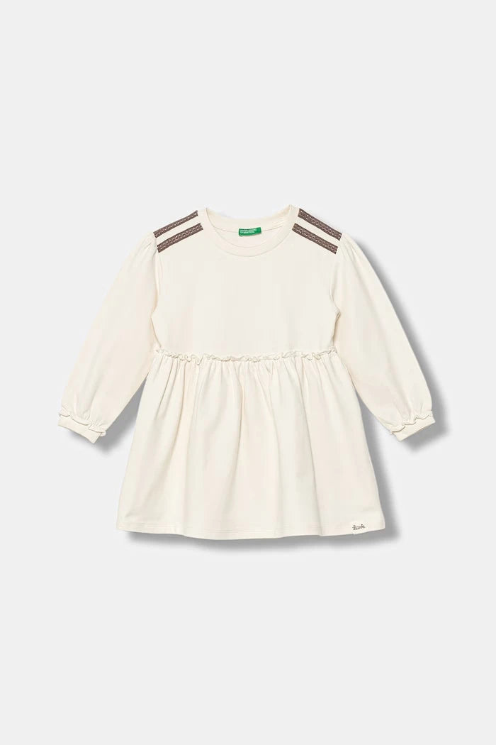 United Colors of Benetton pamuklu kloş elbise