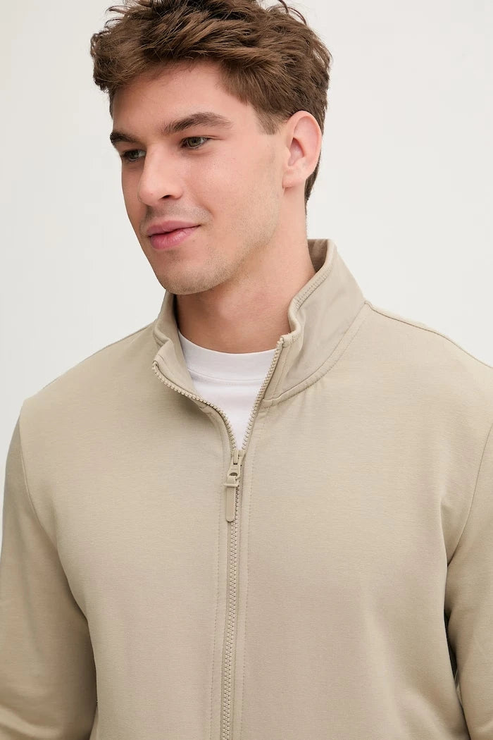 Guess fermuarlı erkek sweatshirt