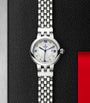 Clair de Rose Stainless Steel and Diamond Watch 30mm