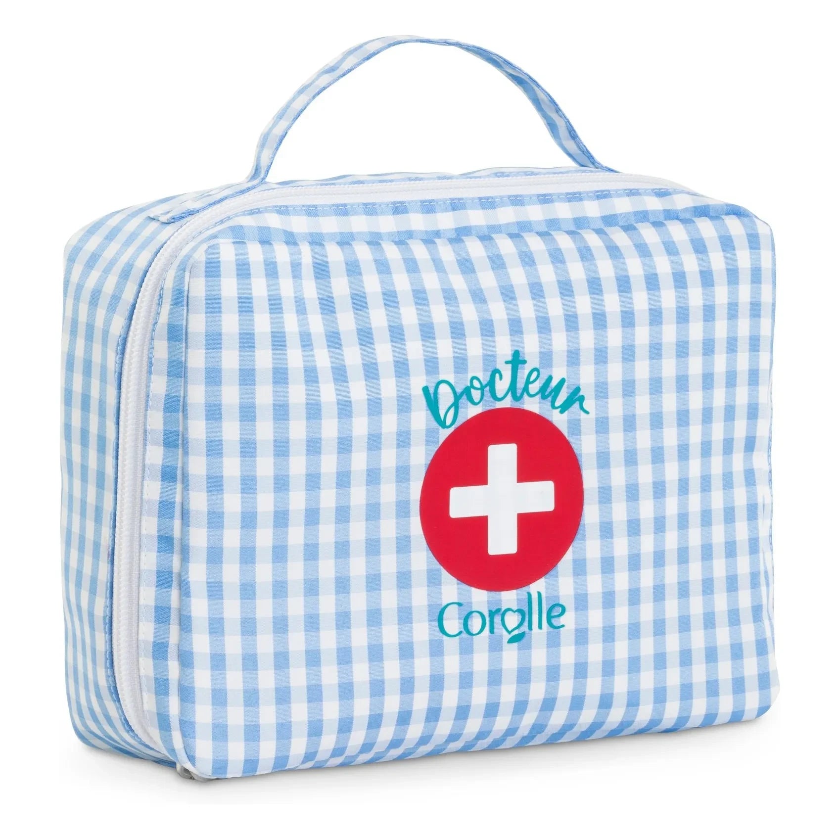 Corolle - Doctor's case and accessories for dolls 30 cm | Light blue