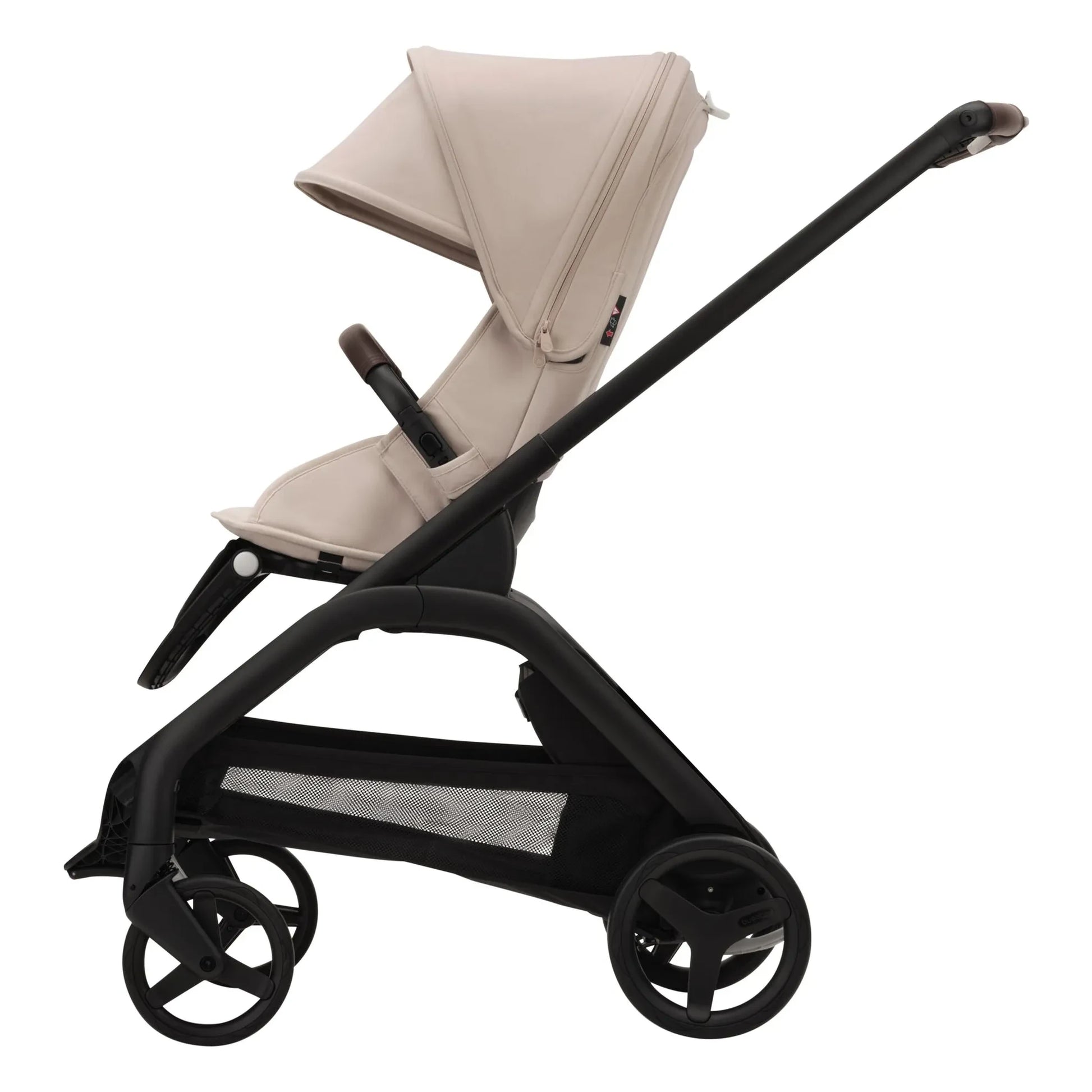 Bugaboo - Bugaboo Dragonfly City Stroller complete chassis black | Taupe brown