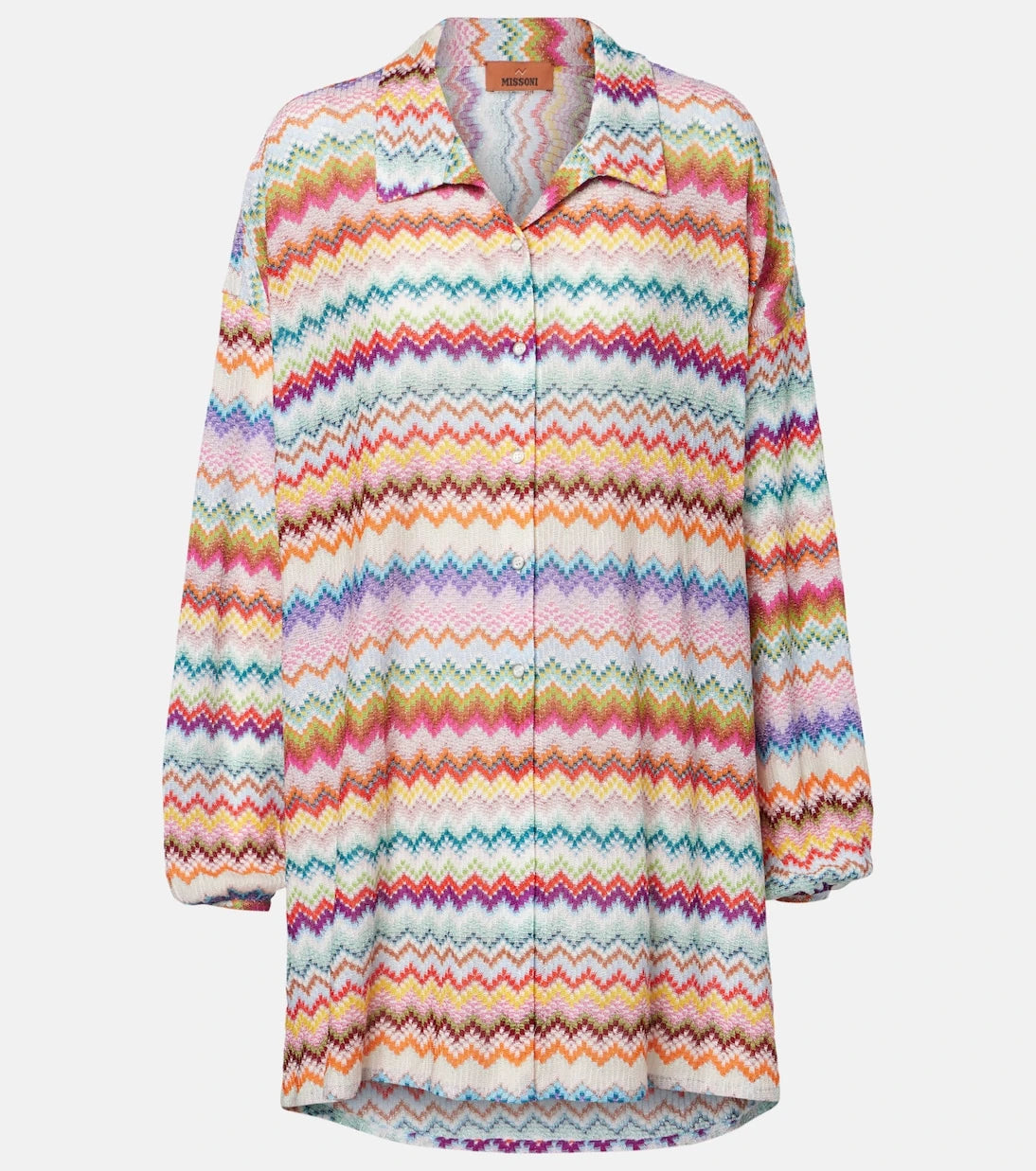 Missoni - Zigzag lamé shirt