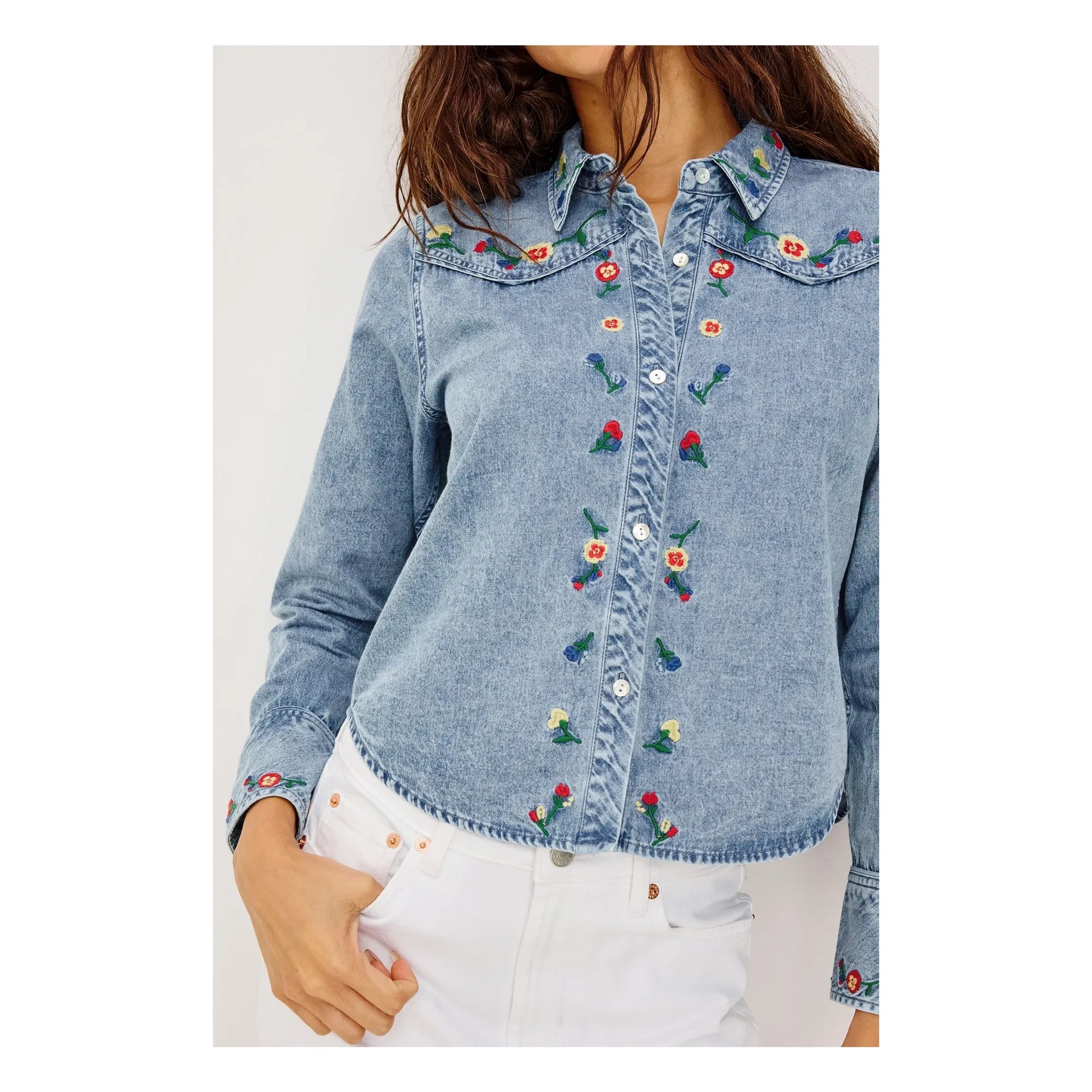 Rails - Bari Cotton shirt | Indigo