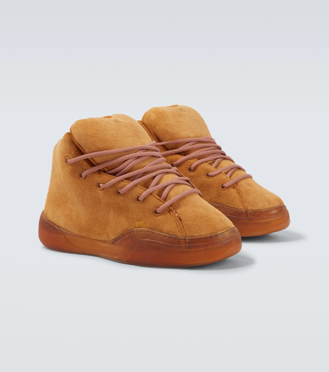 ERL - Vamp suede high-top sneakers