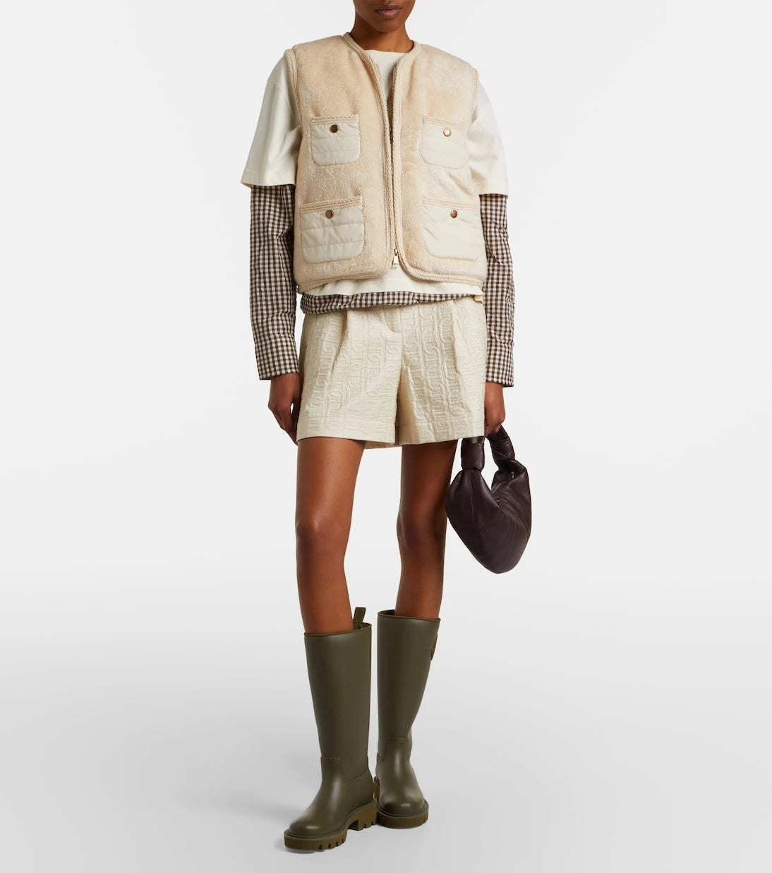 Moncler - Quilted shorts