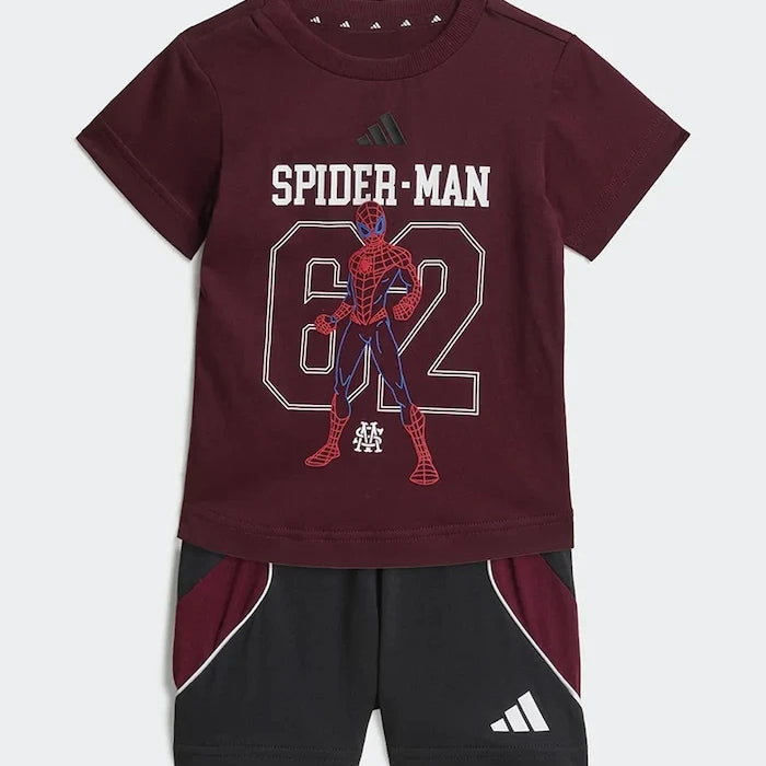 adidas комплект за деца от памук MARVEL SPIDER-MAN