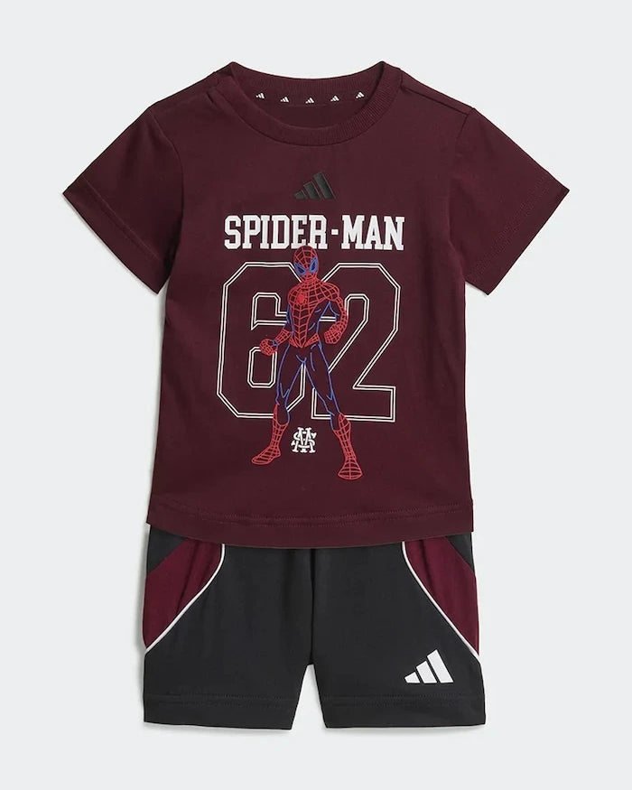 adidas комплект за деца от памук MARVEL SPIDER-MAN