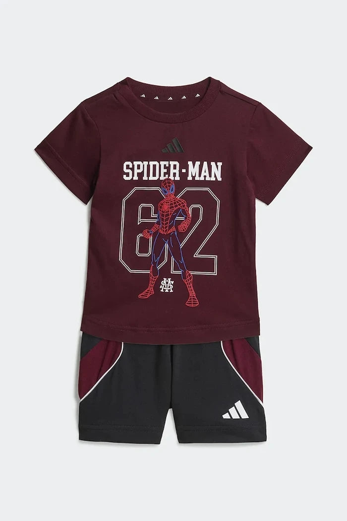adidas комплект за деца от памук MARVEL SPIDER-MAN