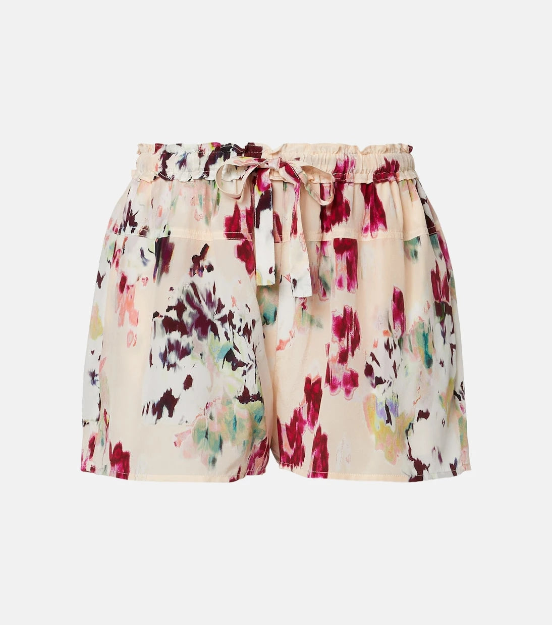 Ulla Johnson - Aurielle floral silk shorts