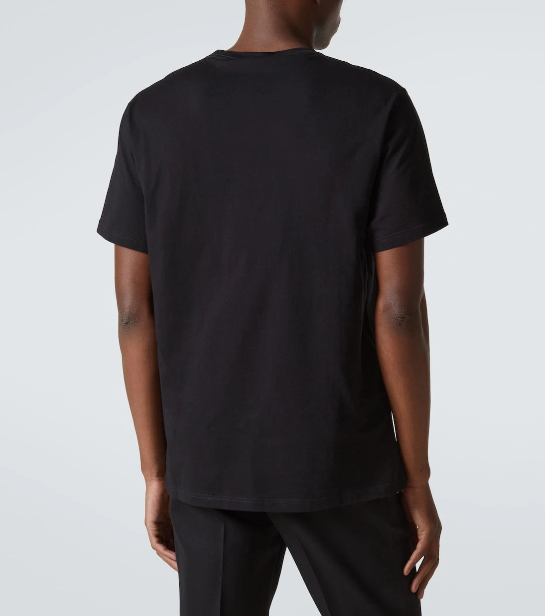 McQueen - Logo cotton jersey T-shirt