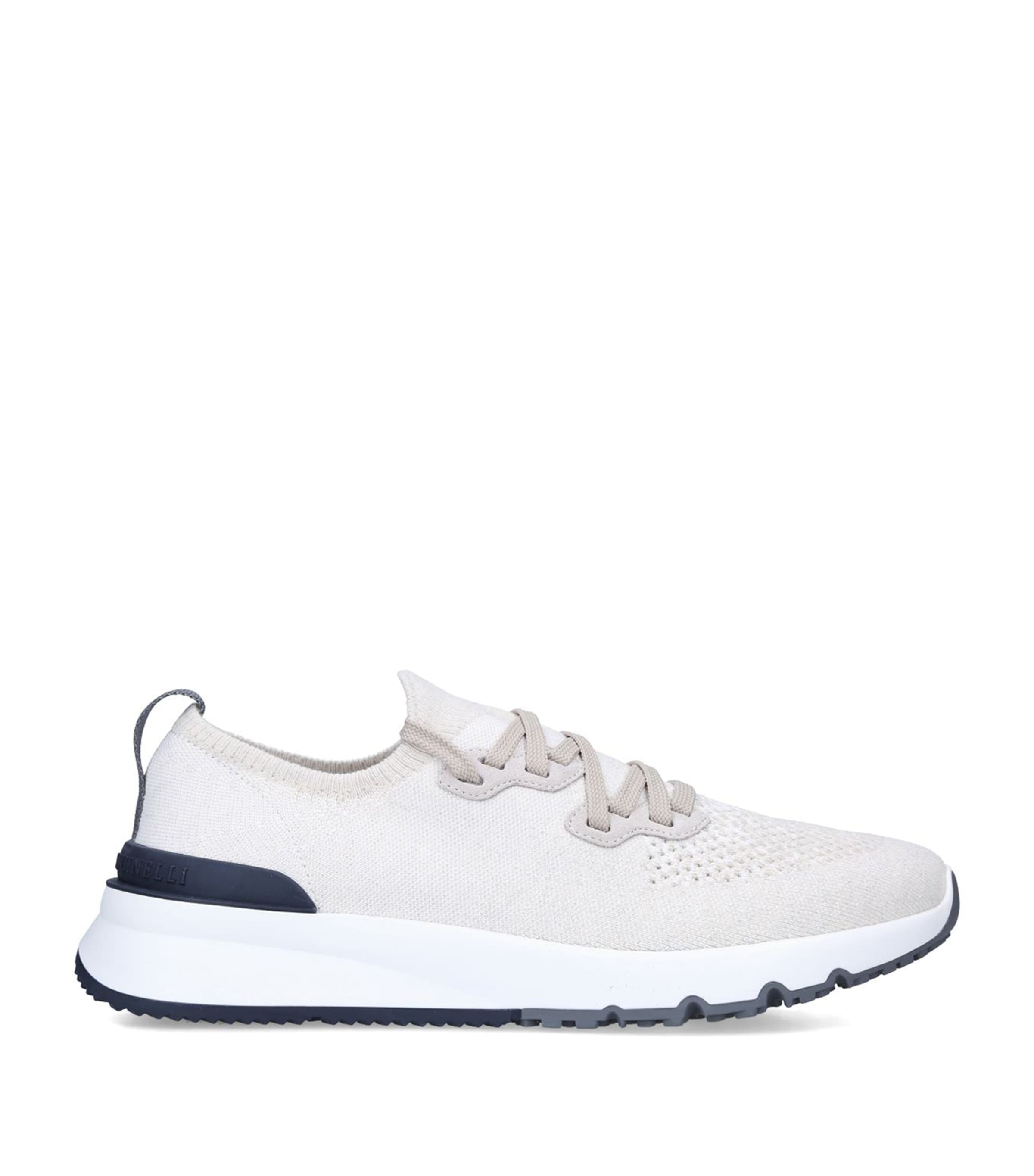 Brunello Cucinelli Knitted Low-Top Sneakers