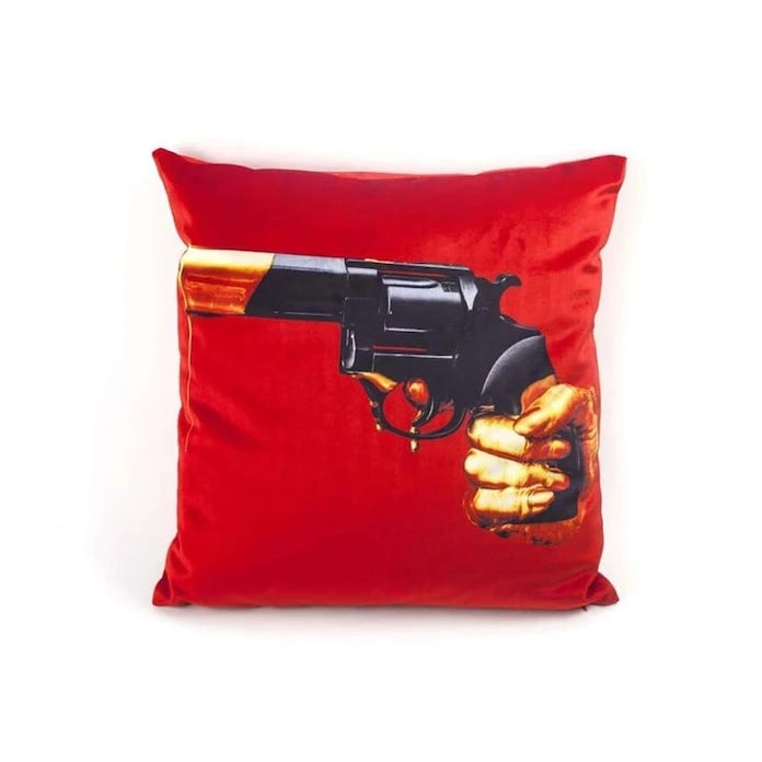 Seletti Revolver Dekoratif Yastık