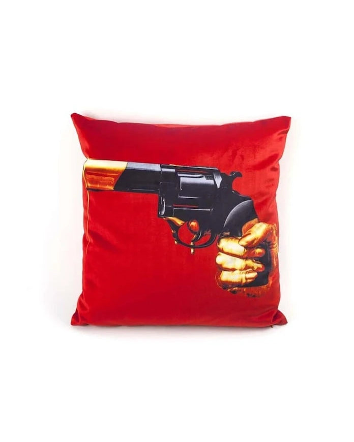 Seletti Revolver Dekoratif Yastık