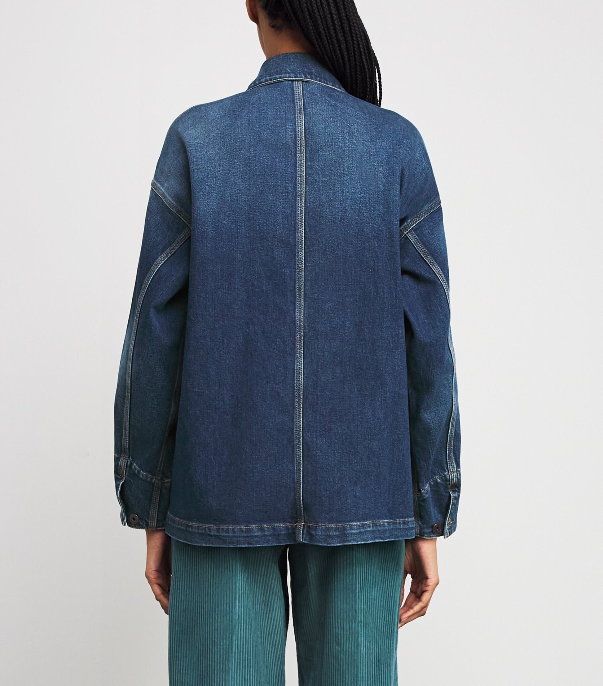 Weekend Max Mara Blue Workwear Denim Jacket