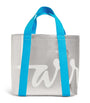 Mini Cotton Logo Tote Bag SILVER