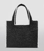 LOEWE Black x Paula's Ibiza Large Font Tote Bag
