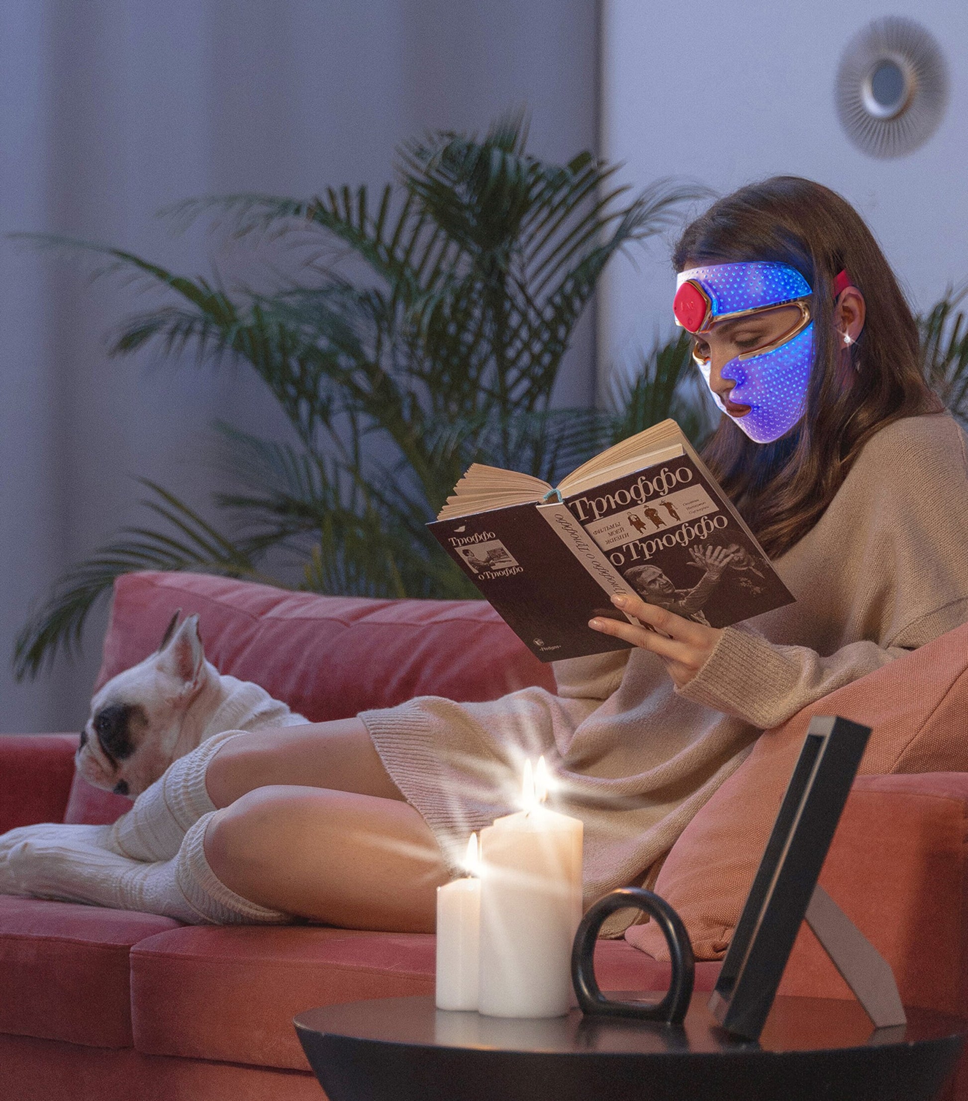 201 Ultra-Lightweight Silicone LED Anti-Ageing Face Mask Treatment