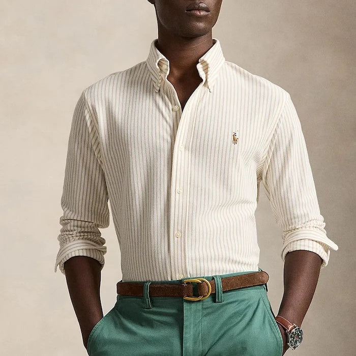Polo Ralph Lauren риза мъжка от памук