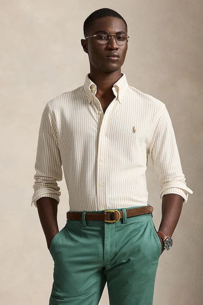 Polo Ralph Lauren риза мъжка от памук