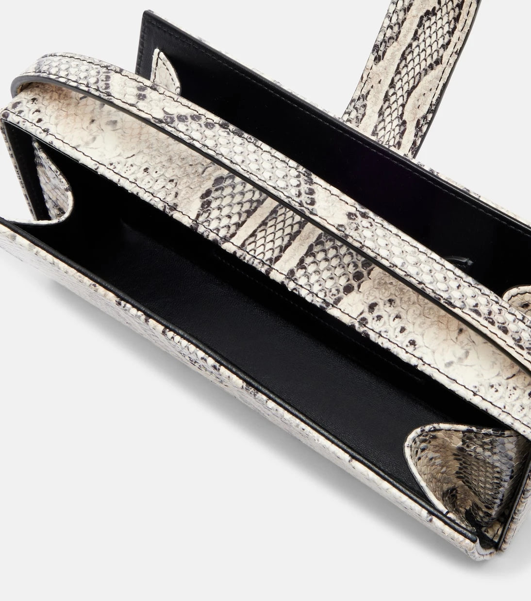 Magda Butrym - Apolonia snake-effect leather clutch