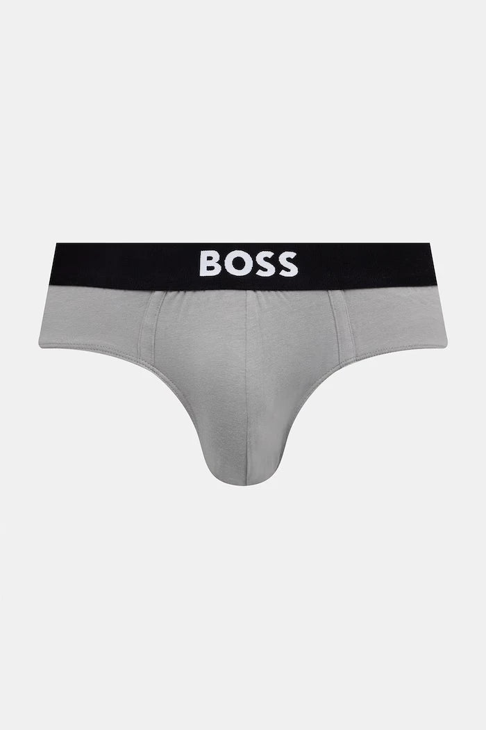 BOSS Erkek Pamuklu Elastan Dar Boxer HipBr 3'lü