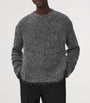 AllSaints Grey Oversized Myles Sweater