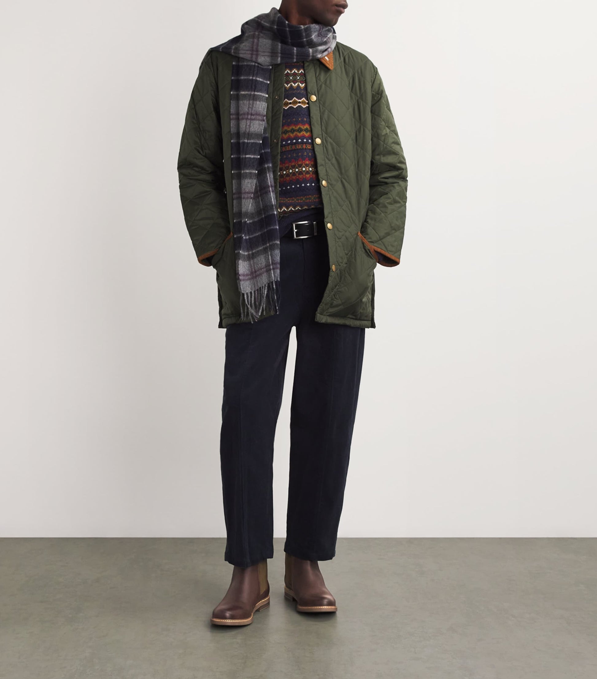 Leather Farsley Chelsea Boots